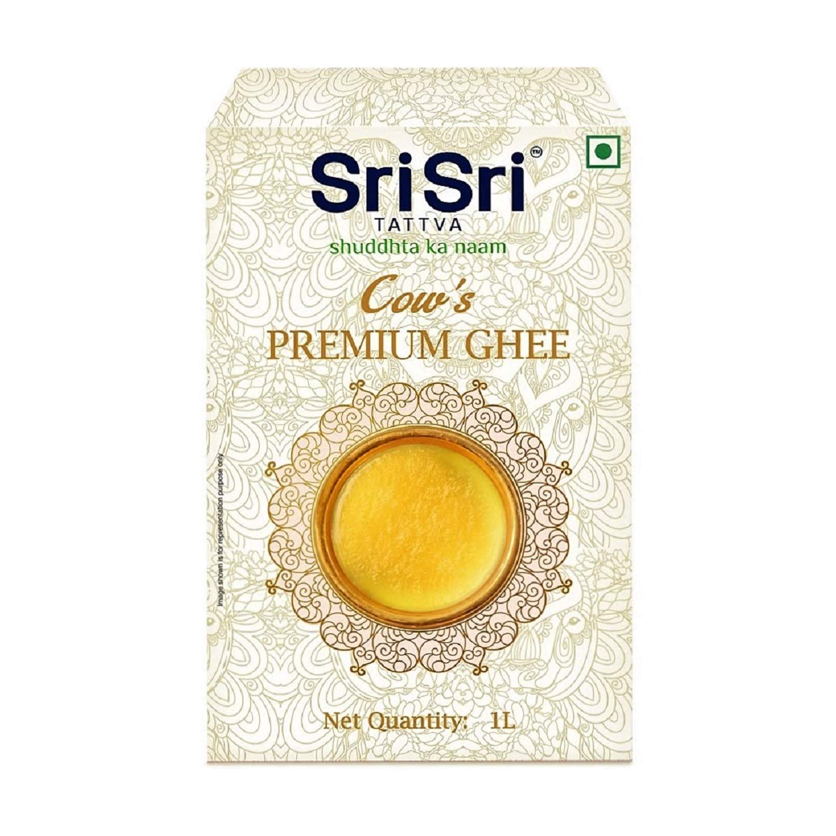 Sri Sri TATTVA shuddhta ka naam Sri Sri Tattva Premium Cow Ghee For Better Digestion&Immunity 1 Litre
